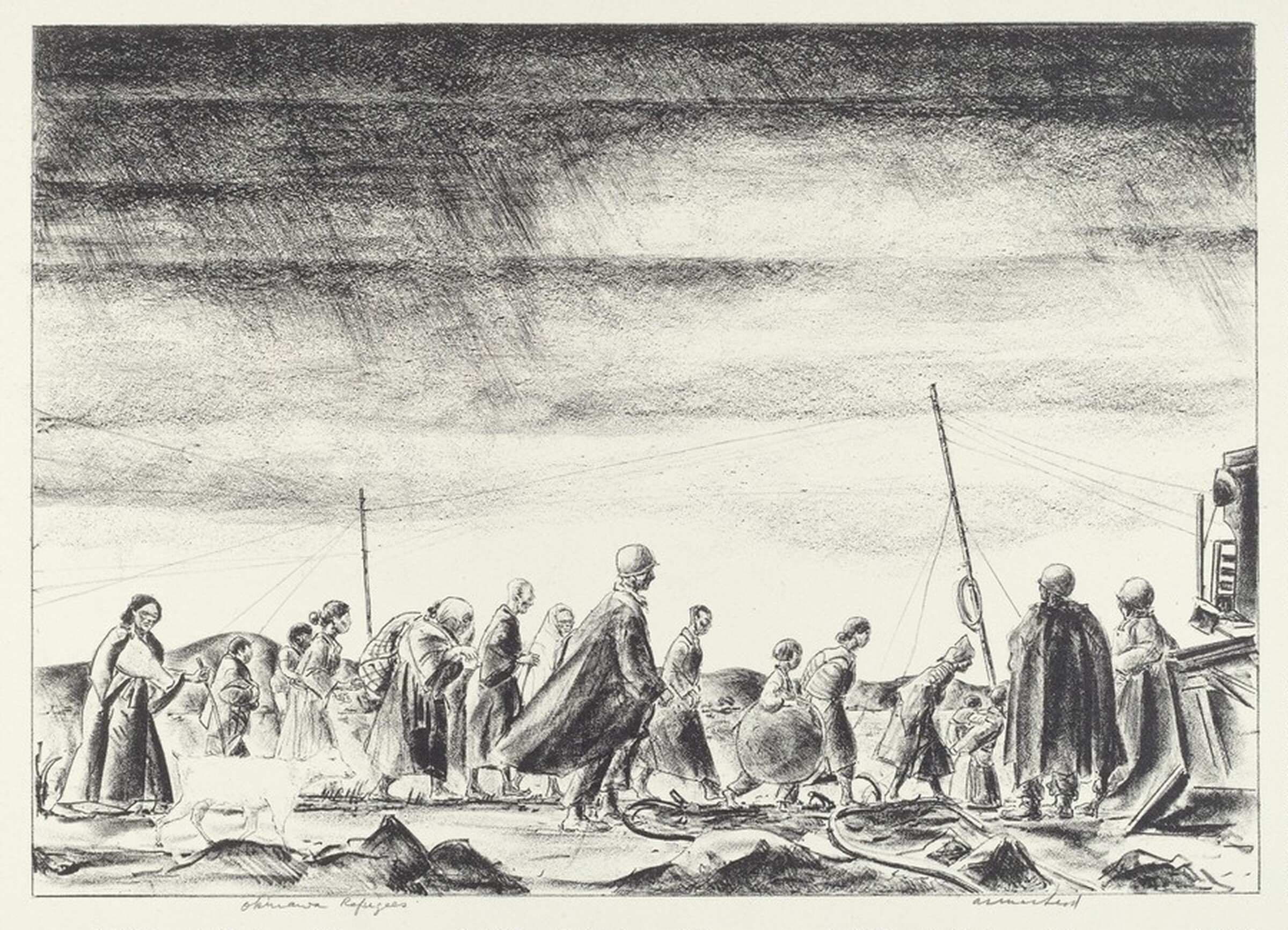 Okinawa Refugees, Alexander Samuel MacLeod