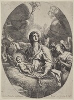 The Holy Family with Angels, Carlo Maratta