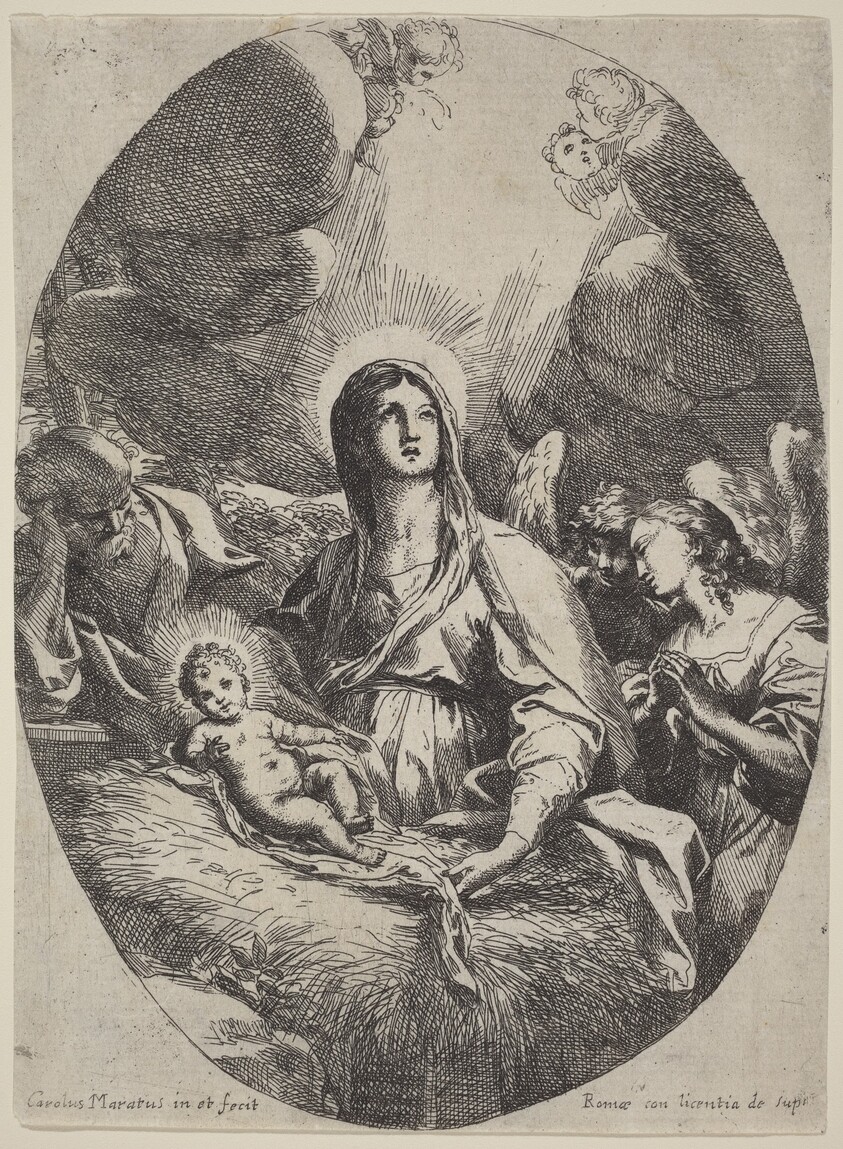 The Holy Family with Angels