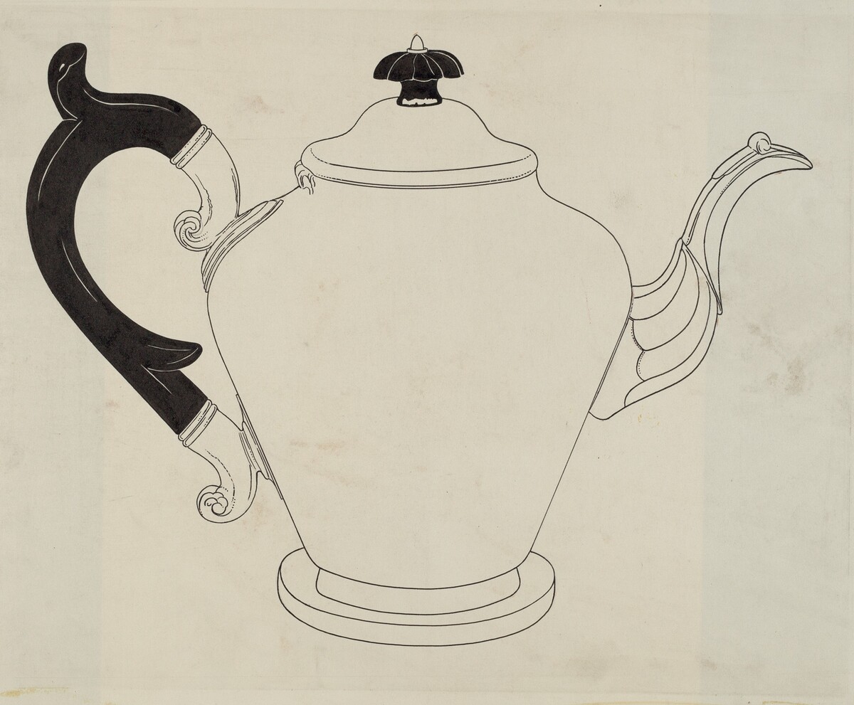 Pewter Teapot