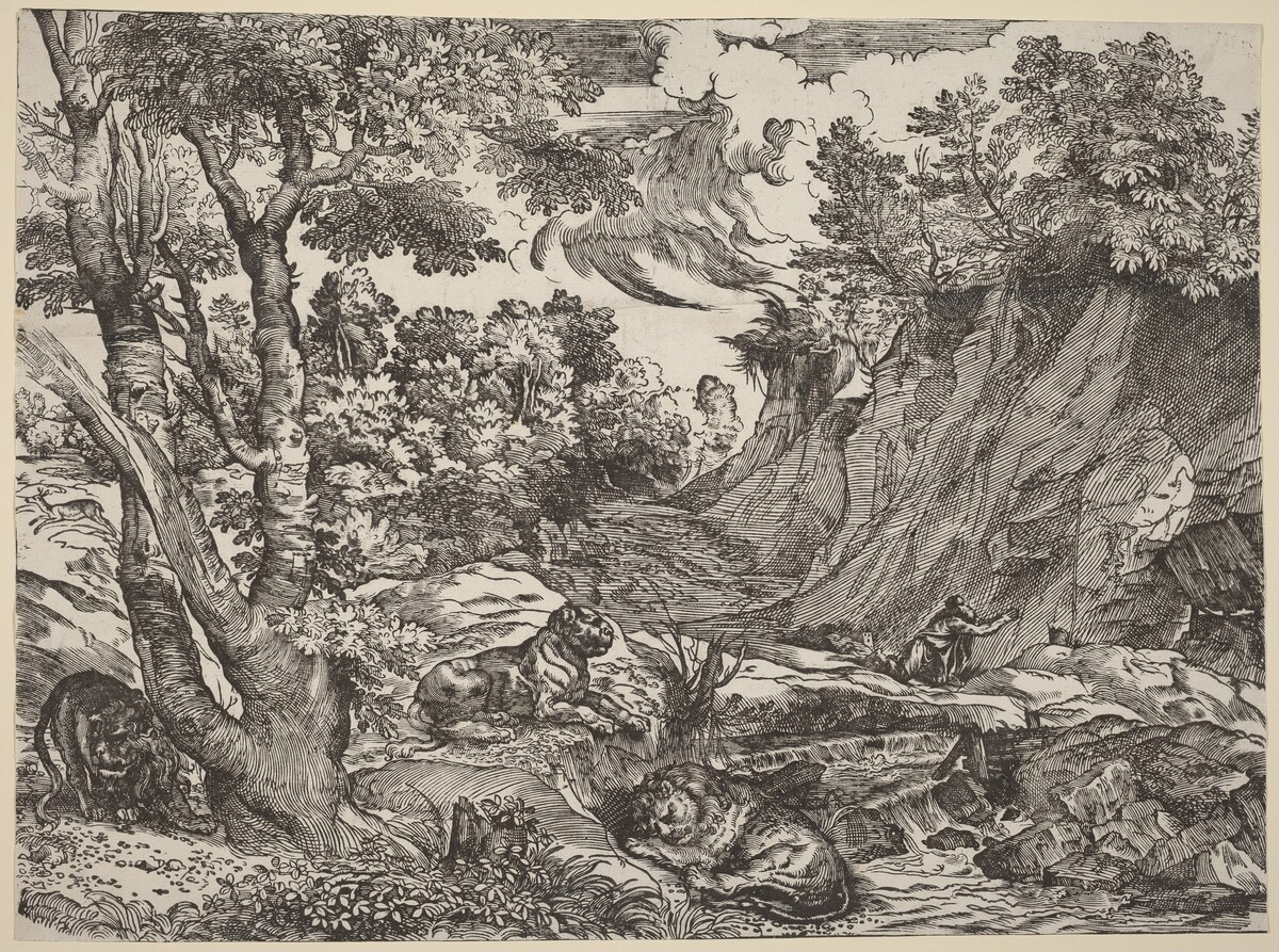 Saint Jerome in the Wilderness