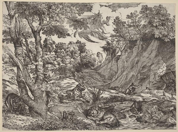 Saint Jerome in the Wilderness