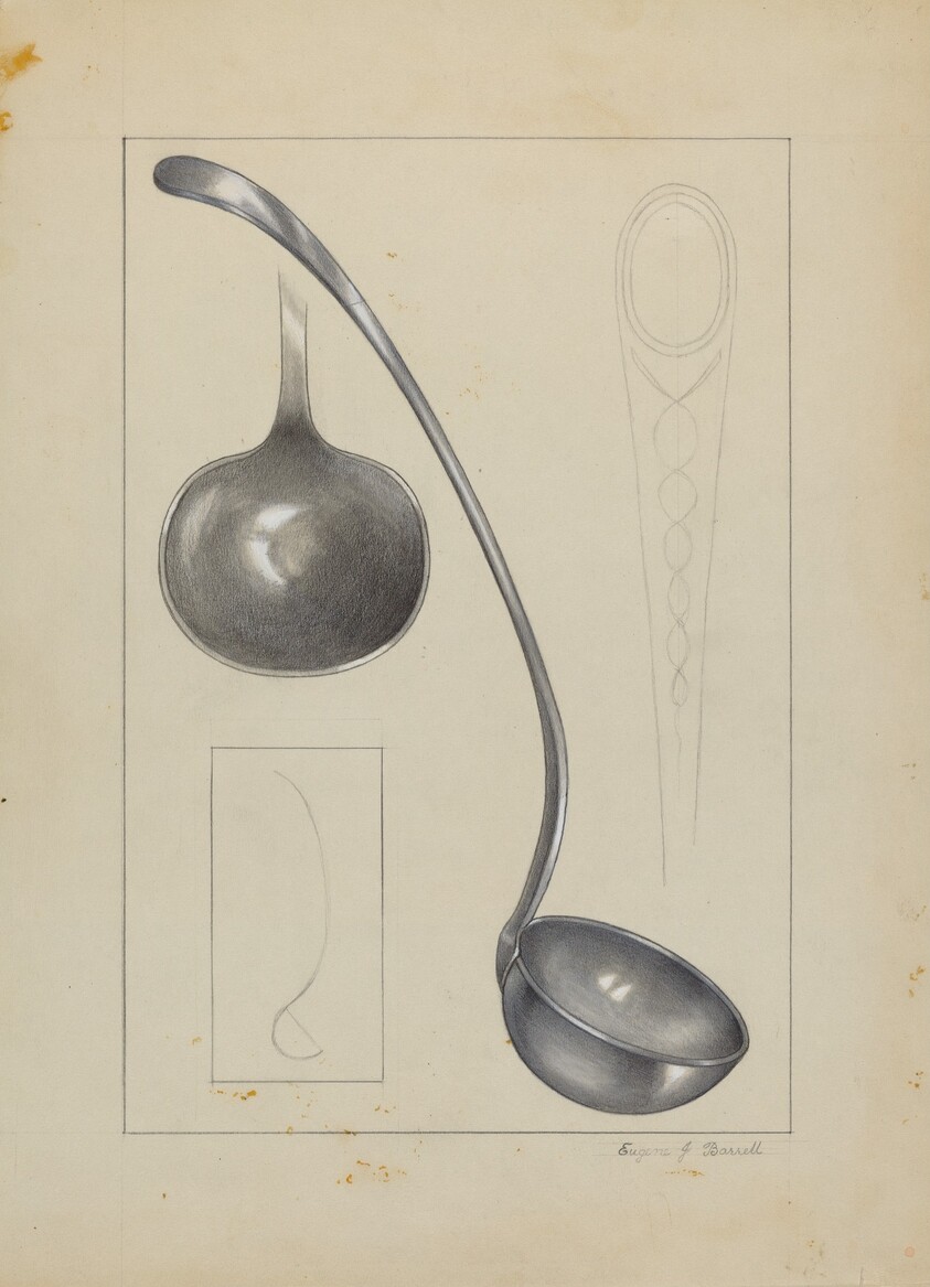 Silver Gravy Ladle
