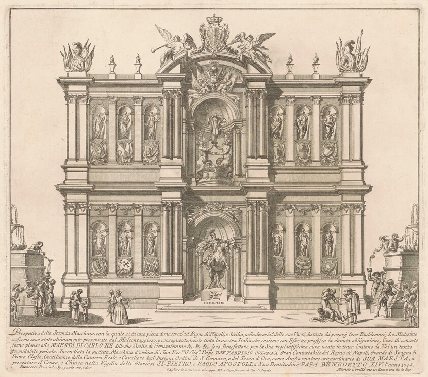 The Seconda Macchina for the Chinea of 1746: The Territories of the Kingdom of Naples