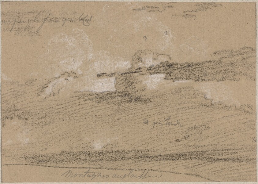 Study of Clouds above the Mountains