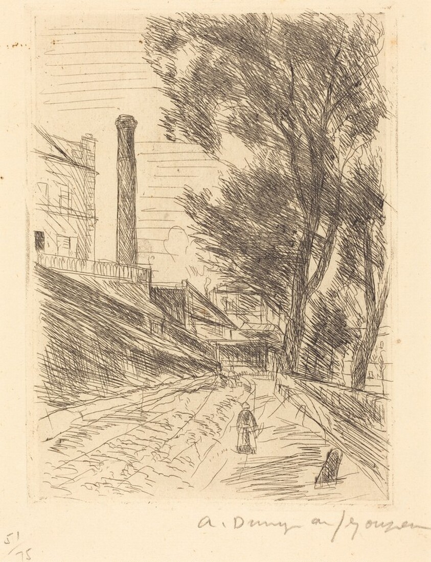 Landscape with Chimney (Paysage a la cheminée)