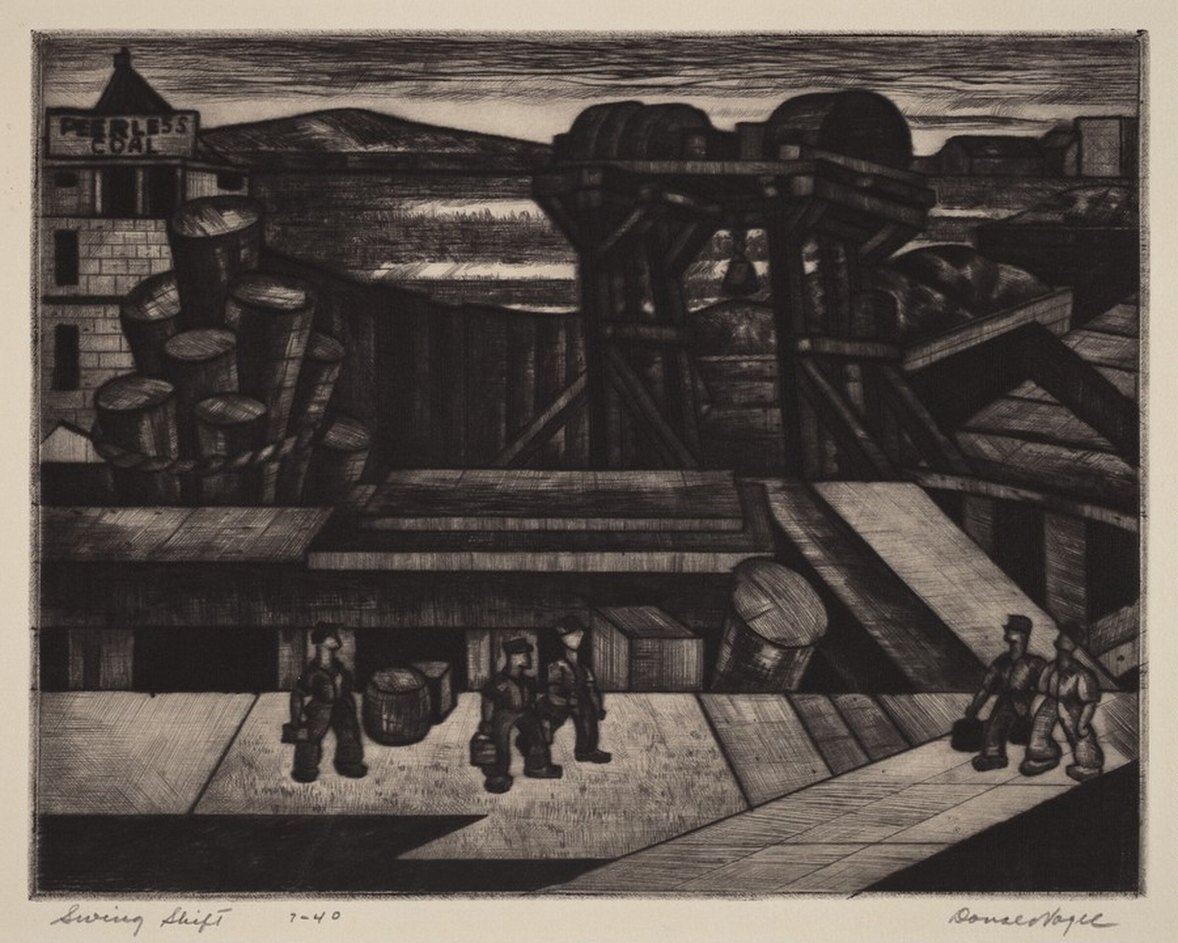 Swing Shift, Donald Vogel, c. 1943