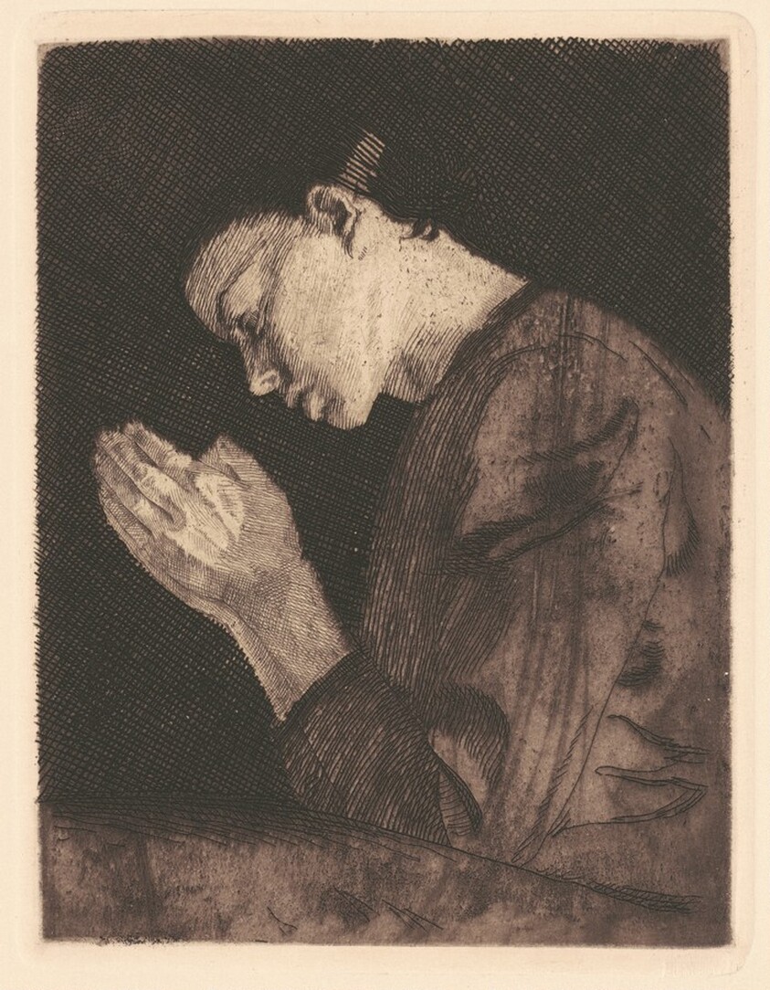 Betendes Mädchen (Girl Praying)