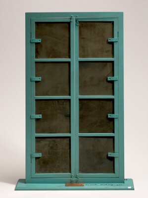 Fresh Widow, Marcel Duchamp, original 1920, fabricated 1964