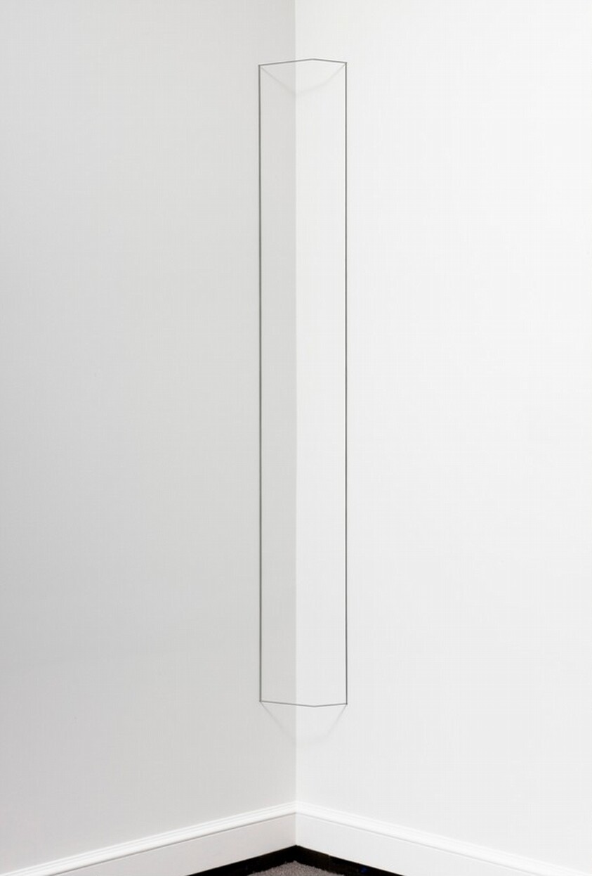 Untitled (Gray Corner Construction)