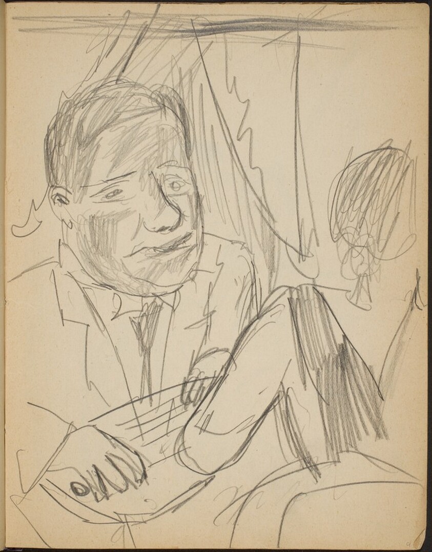 Paar, Mann mit Zither (Couple, Man Plays a Zithar) Conversing [p. 9]