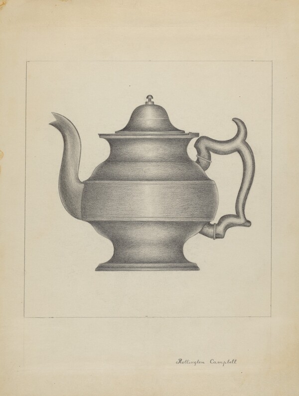 Pewter Teapot