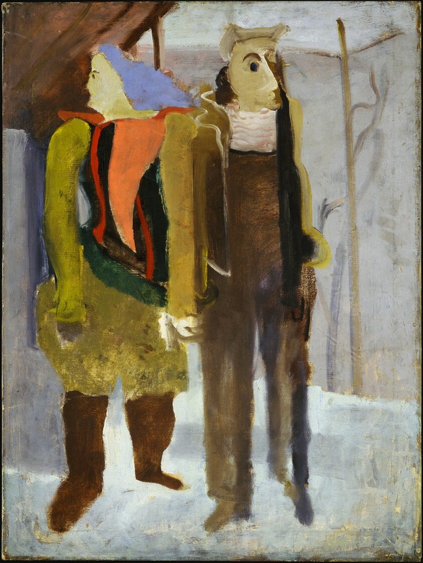 Untitled (man and woman holding hands)