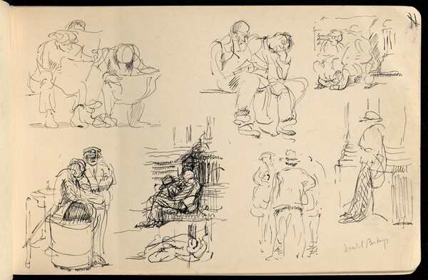 Isabel Bishop Early Sketchbook