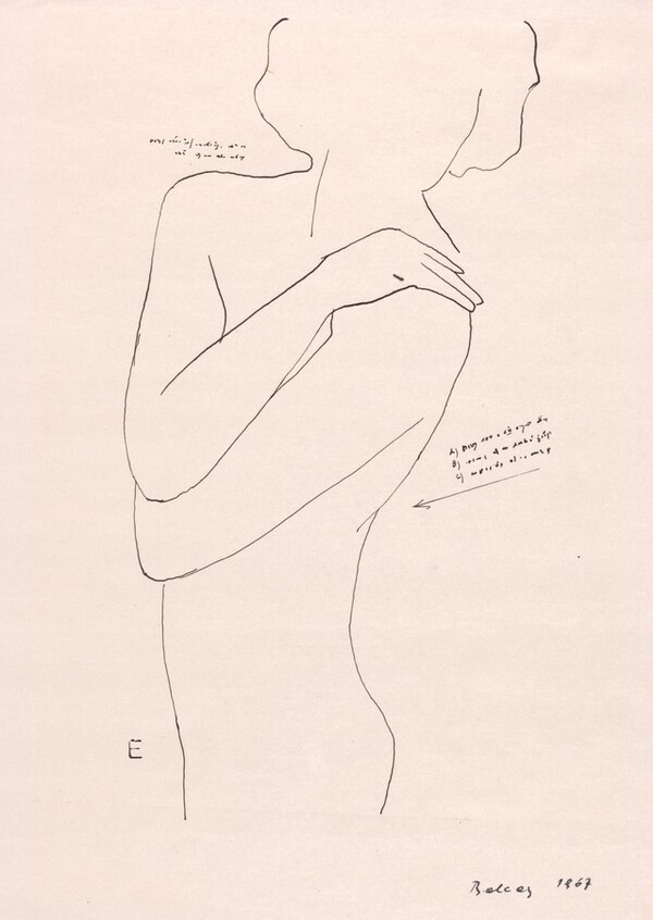 Study for "Bashful Girl"