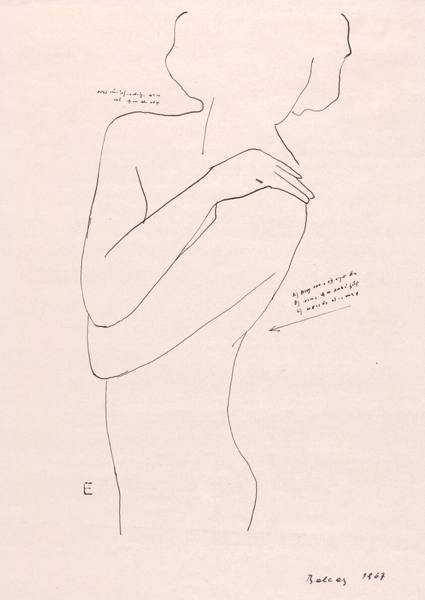 Study for "Bashful Girl"