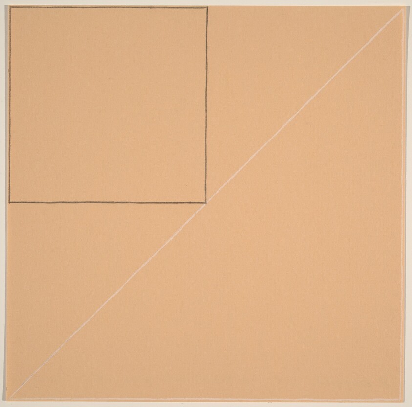 A Triangle and a Square within a Square