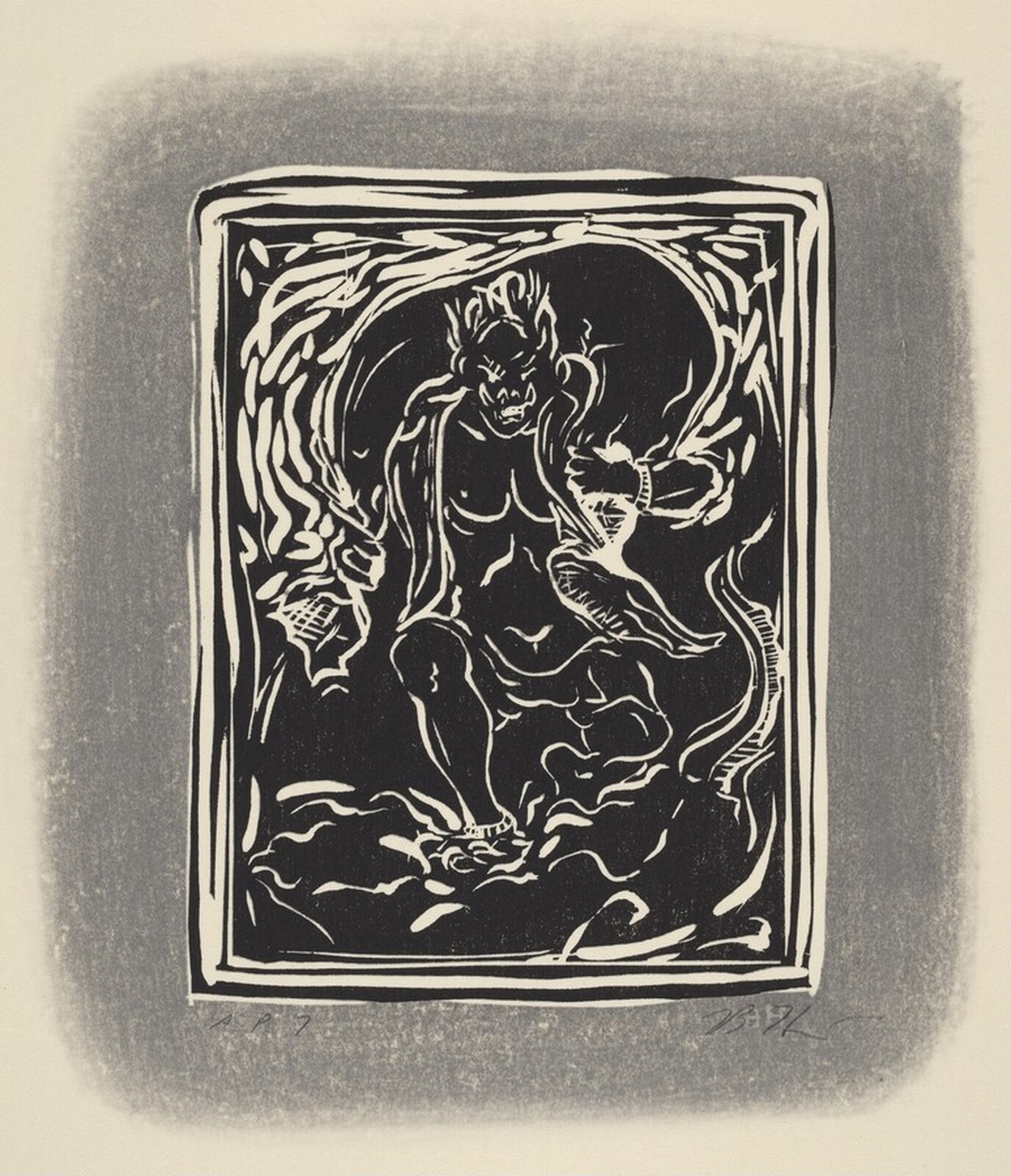Duet: Wind and Thunder, Bryan Hunt, 1986