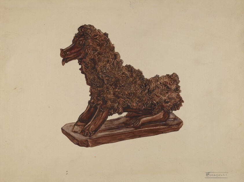 Dog Statuette