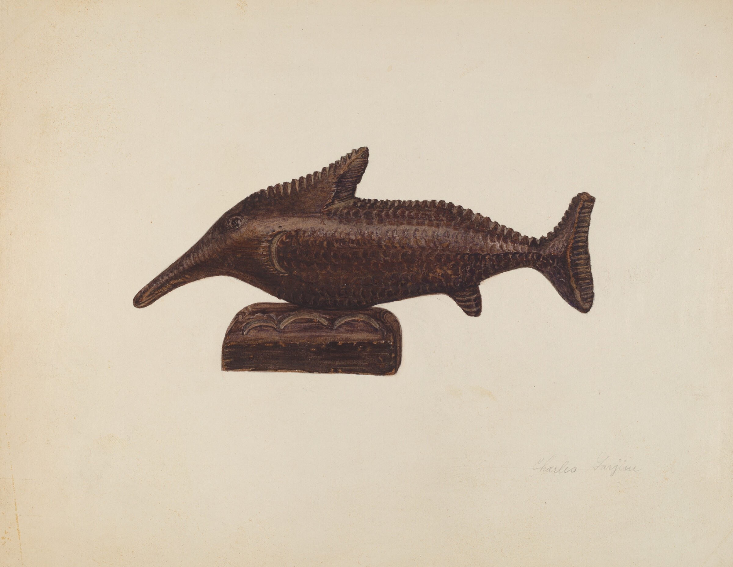 Toy Fish, Charles Garjian, c. 1940