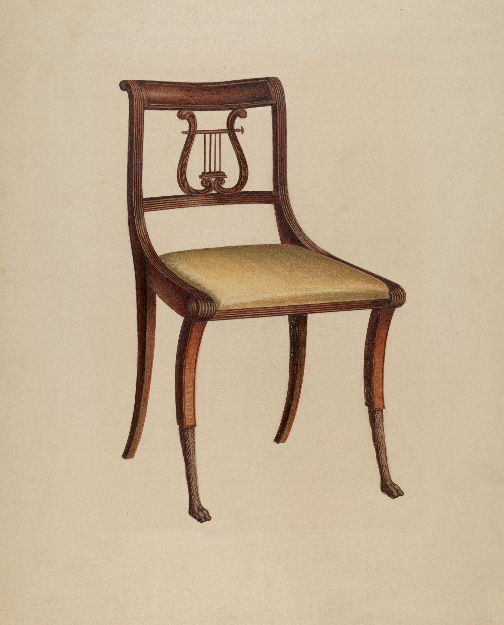 Side Chair, Lawrence Phillips, 1936