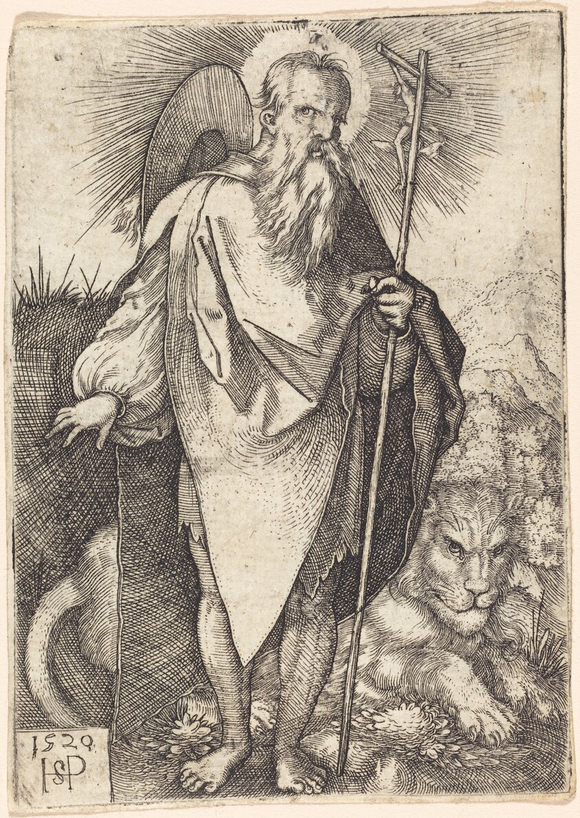 Saint Jerome Standing