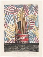Savarin [artist's proof], Jasper Johns, 1977