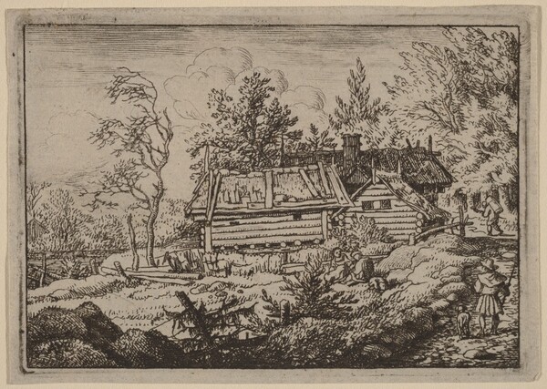 Pilgrim with a Dog