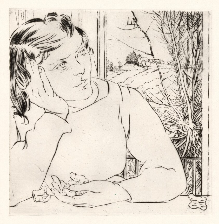 Les Osselets (Knuckle-bones) [plate 13]