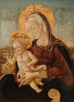 Madonna and Child, Pier Francesco Fiorentino, c. 1475