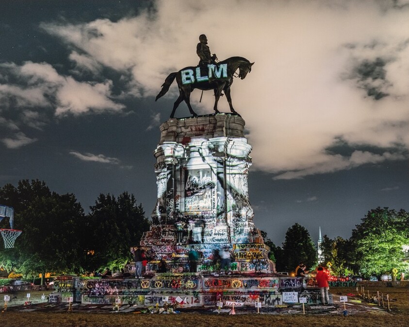 Deborah Danner Projection, Richmond, Virginia