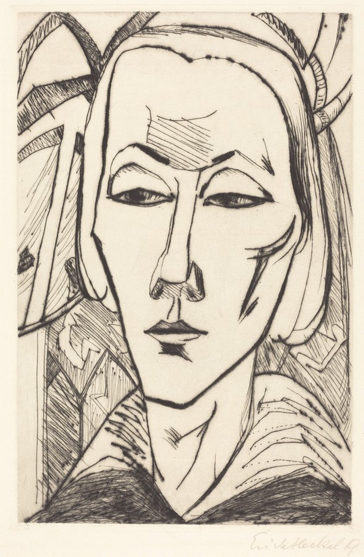 Head of a Young Girl (Madchenkopf)