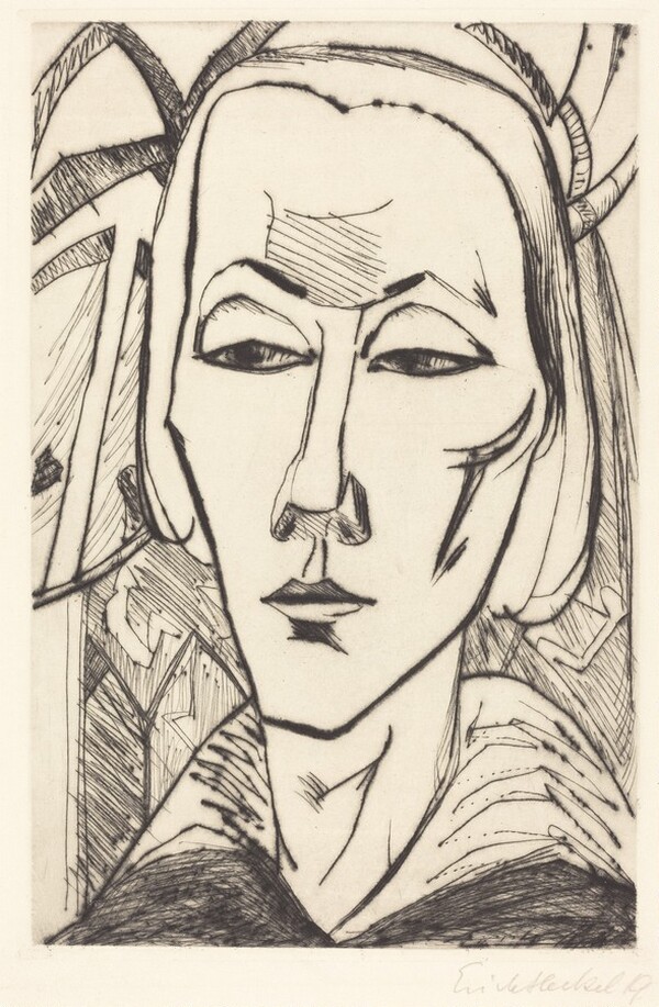 Head of a Young Girl (Madchenkopf)