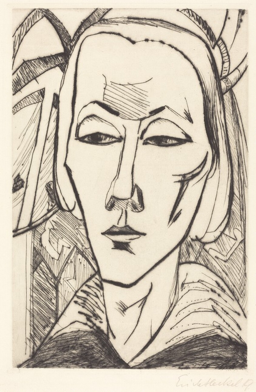 Head of a Young Girl (Madchenkopf)