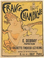 Poster for "France-Champagne", Pierre Bonnard, 1891