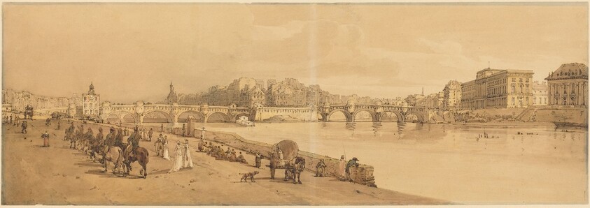 A View of the Pont Neuf, the Mint, etc.: pl.8