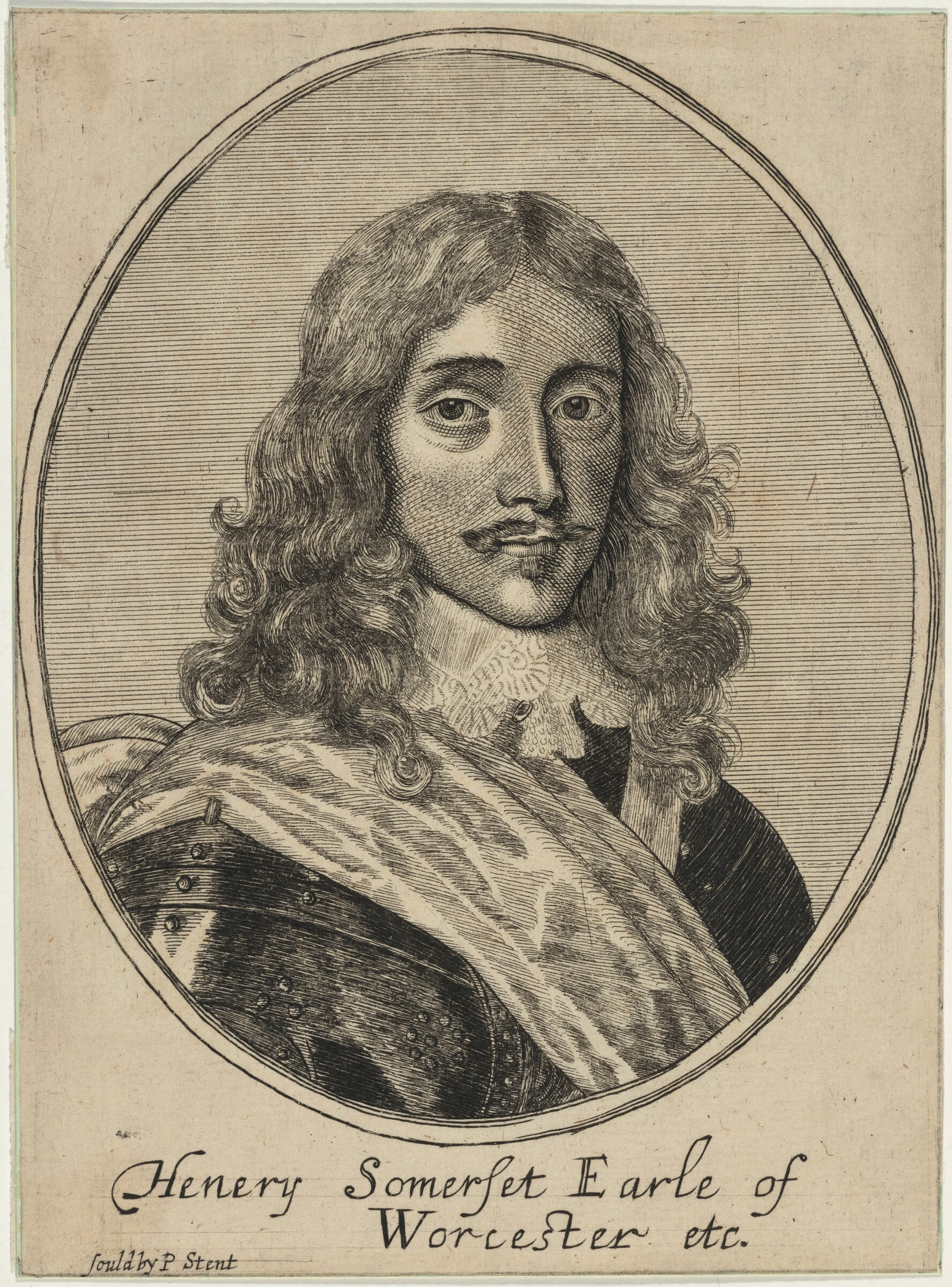 Henry Somerset, Earl of Worcester, First Dukeof Beaufort, Robert Gaywood after William Faithorne