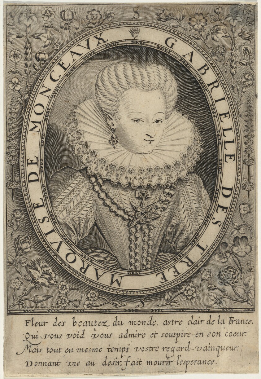 Gabrielle D'Estrees, Marquise de Montceaux