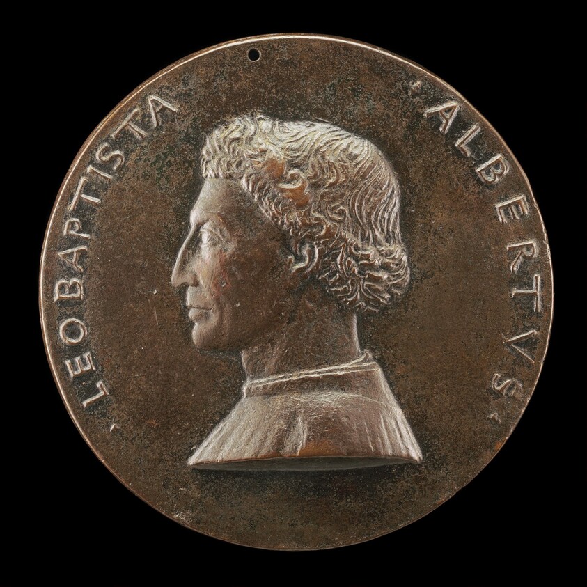 Leone Battista Alberti, 1404-1472, Architect and Writer on Art and Science [obverse]