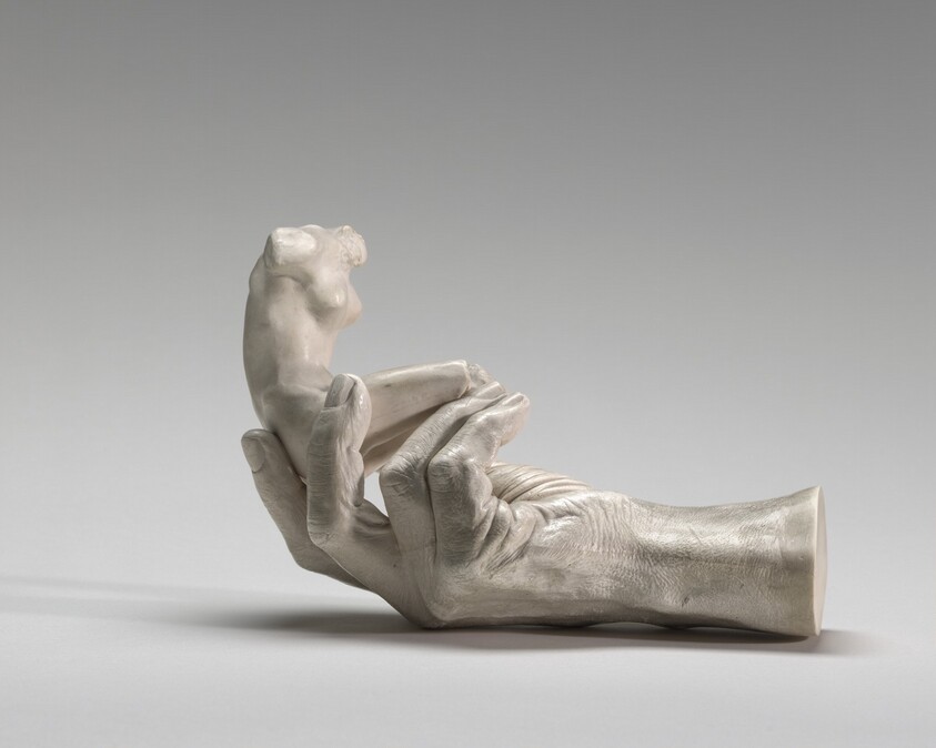 Hand of Rodin with a Female Figure