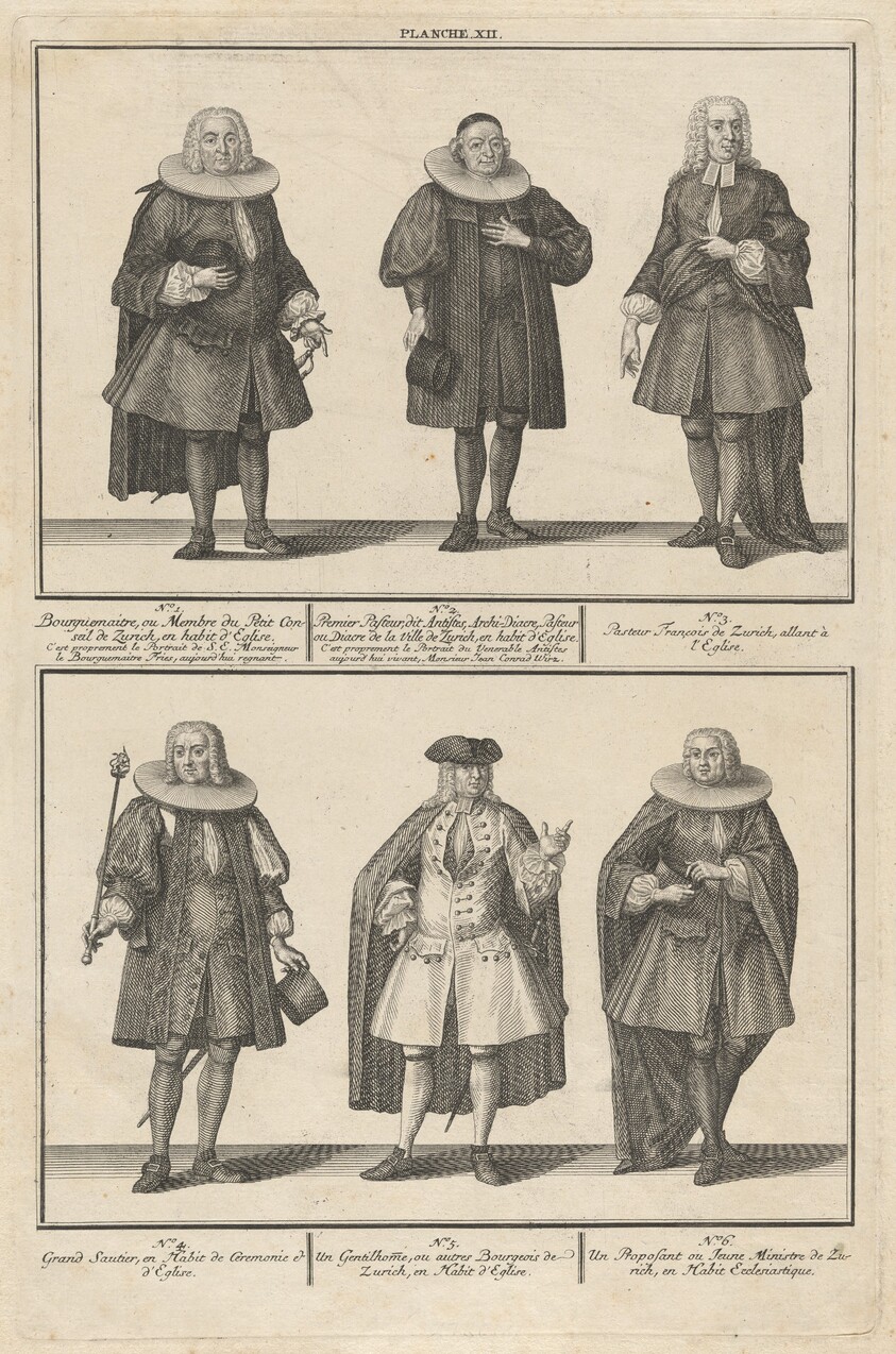 Costumes of the Men of the Reformed Church