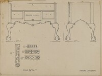 Highboy, Isadore Goldberg, 1935/1942