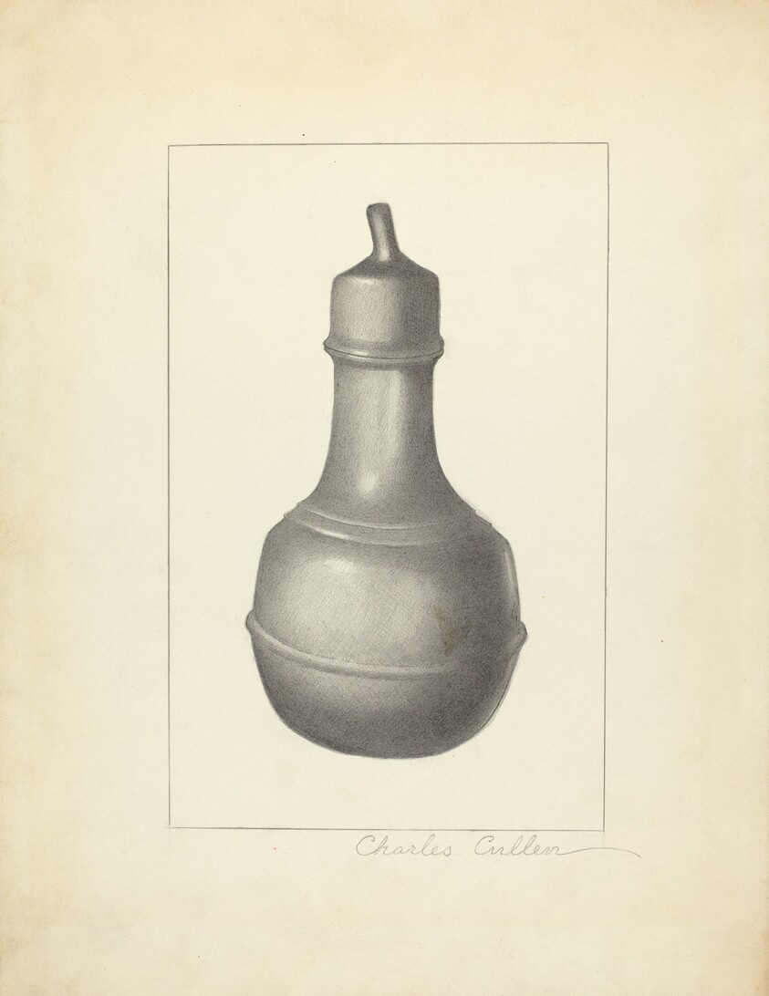 Pewter Nursing Bottle