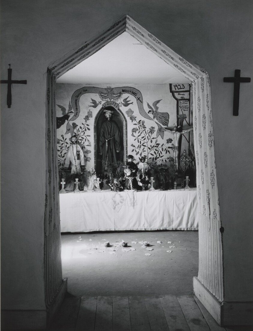 Interior, Penitente Morada, Abiquiu, Northern New Mexico
