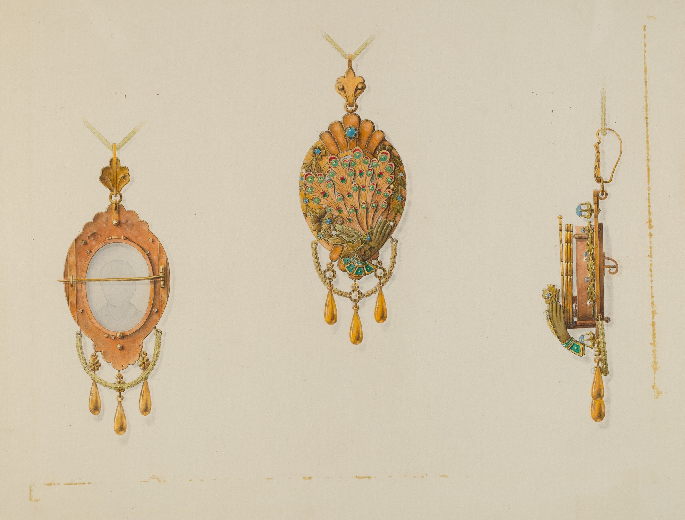 Brooch, John H. Tercuzzi, 1935/1942