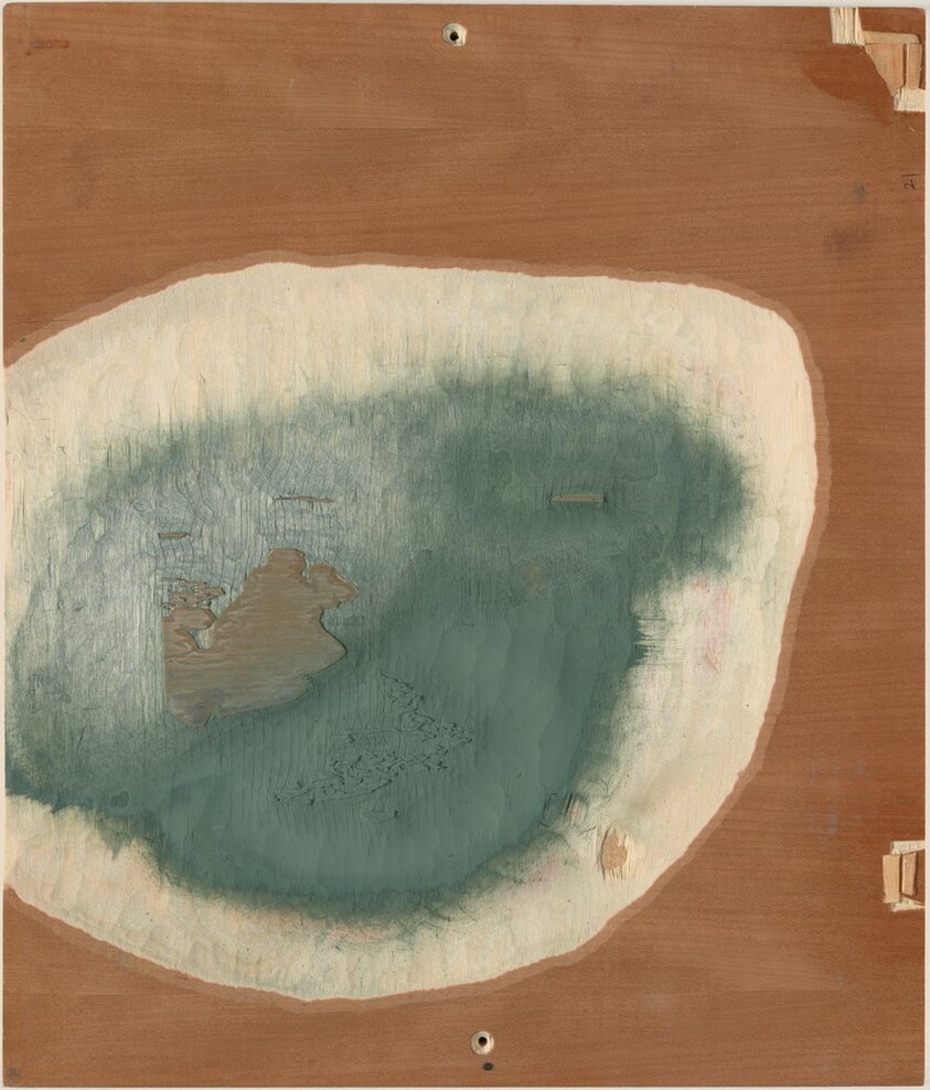 Study VI, New York Harbor [#21, gray-green]