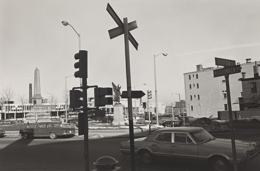War Monument and Statue of Victory. Lowell, Massachusetts