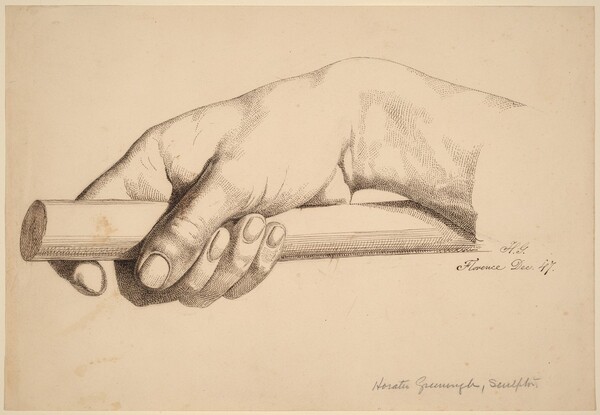 Right Hand Holding Short Rod