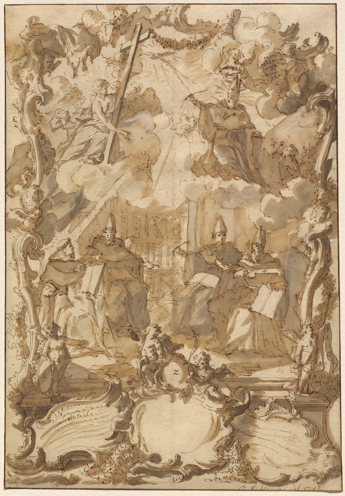 A Thesis Design with Doctors of the Church