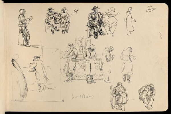 Isabel Bishop Early Sketchbook